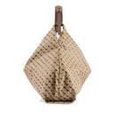 Borsa Donna a Spalla GHERARDINI linea Amazzonia in Tessuto Softy colore Tabacco - Burro