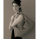 Hobo Bag Large GHERARDINI in Tessuto Softy colore Toffee