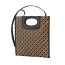 Borsa Donna Mano GHERARDINI linea Mini Piattina in Tessuto Softy Toffee