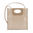 Borsa Donna Mano GHERARDINI linea Mini Piattina in Tessuto Softy colore Creta