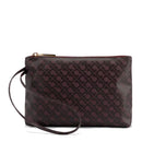 Medium Burgundy Softy Fabric Pouch GHERARDINI