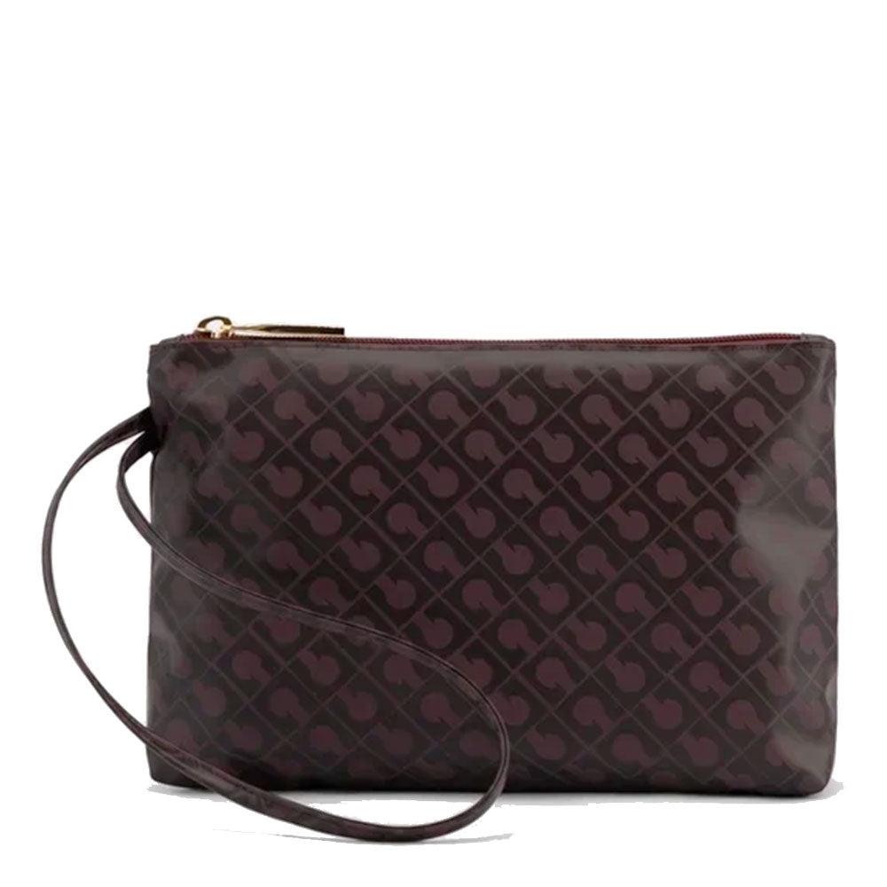 Pouch Grande GHERARDINI in Tessuto Softy colore Bordeaux
