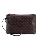 Pouch Grande GHERARDINI in Tessuto Softy colore Bordeaux