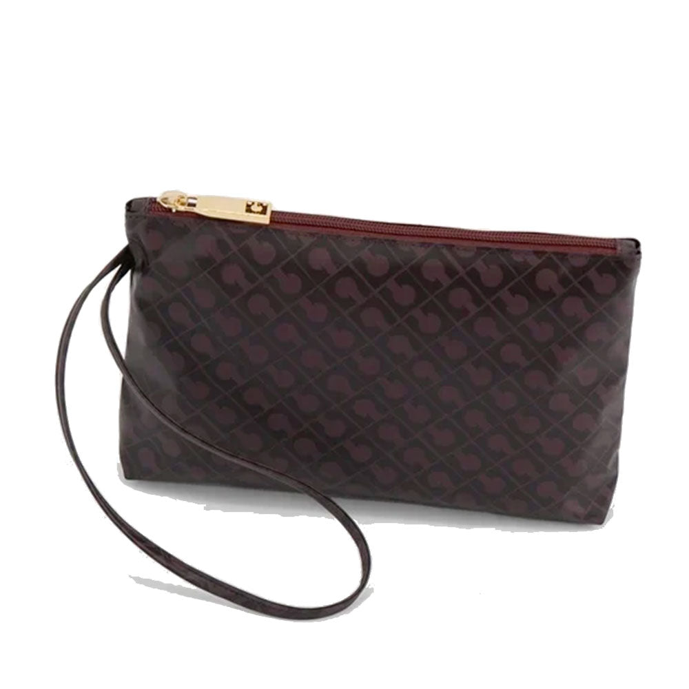 Pouch Grande GHERARDINI in Tessuto Softy colore Bordeaux