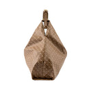 Women's Chestnut Softy Fabric Shoulder Bag GHERARDINI Amazzonia