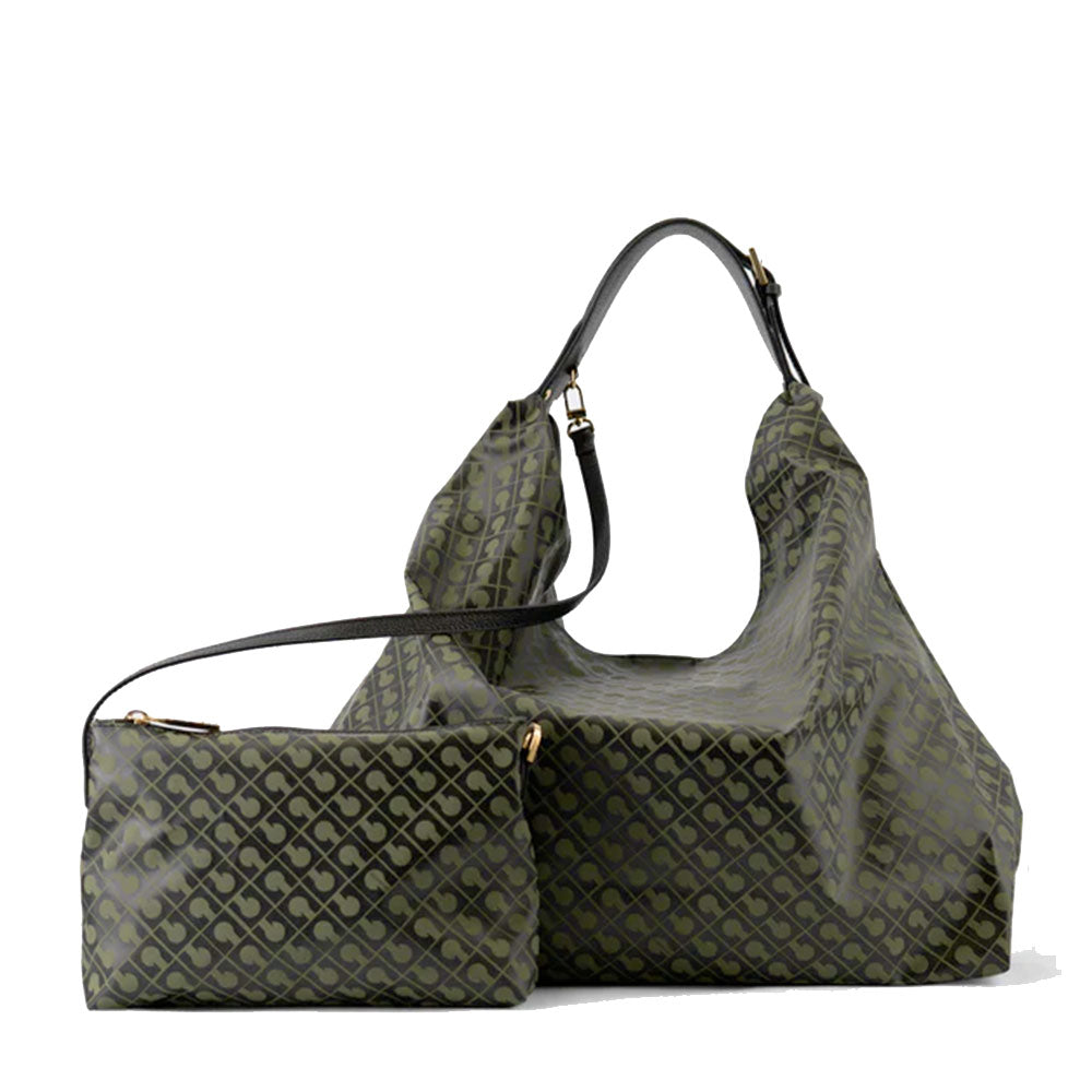 Women's Forest Fabric Shoulder Bag GHERARDINI Amazzonia in Softy