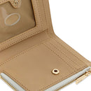 Portacarte Piccolo GUESS Chiuso con Clip Linea Emelie Colore Multi Logo