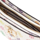 Borsa Donna Hobo a Spalla GUESS Linea Emelie Colore Multi Logo