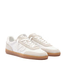 Sneakers Uomo WUSHU RUYI Gong 01 in Nappa e Camoscio Off White