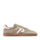 Sneakers Donna WUSHU RUYI Gong 92 in Suede e Pelle Beige
