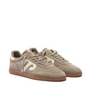 Sneakers Donna WUSHU RUYI Gong 92 in Suede e Pelle Beige