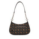 Borsa Donna a Spalla GUESS Linea Carrie Colore Espresso Logo