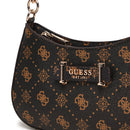 Borsa Donna a Spalla GUESS Linea Carrie Colore Espresso Logo