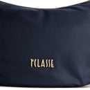 Mezzaluna Piccola a Tracolla 1A Classe Alviero Martini linea Stormy Nylon Blu Notte GZ67