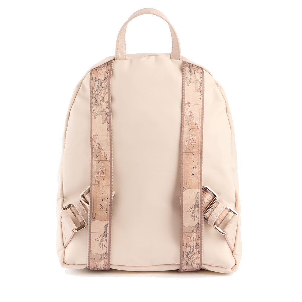 1A Classe Alviero Martini Damenrucksack Ocean Nylon Linie, Champagnerfarbe GZ69
