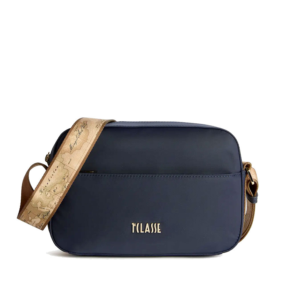 Borsa a Tracolla 1A Classe Alviero Martini linea Stormy Nylon Blu Notte GZ70