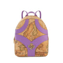 Alviero Martini 1A Classe Damenrucksack Geo Sunrise Ring Geo Classic und Malva GZ82 Linie