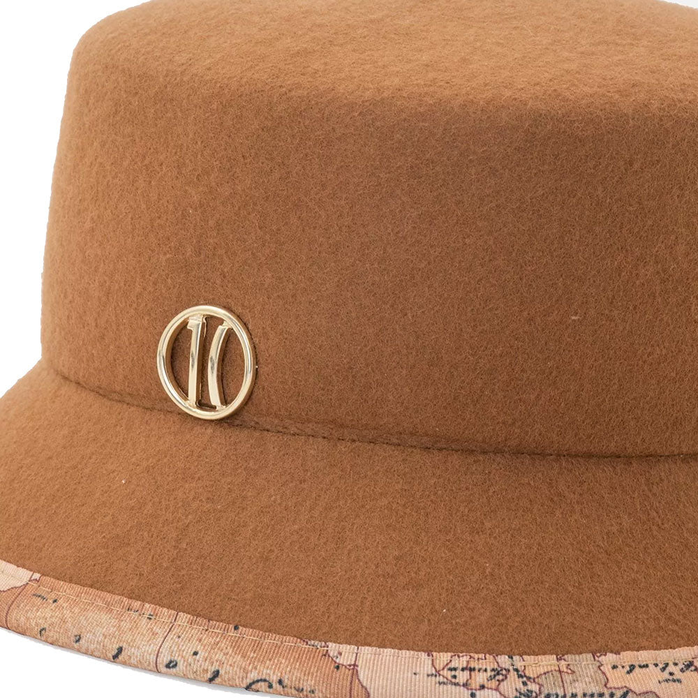 Cappello Donna 1A Classe Alviero Martini Cloche in Feltro Taupe