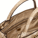 Borsa Donna a Mano GUESS Linea Carrie Colore Biscotti Logo