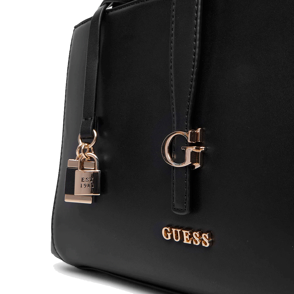 Borsa Donna a Mano GUESS Linea Carrie Colore Nero