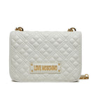 Borsa Donna a Spalla e Tracolla LOVE MOSCHINO linea Quilted Bianco