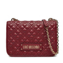 Borsa Donna a Spalla e Tracolla LOVE MOSCHINO linea Quilted Bordeaux