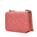 Borsa Donna a Spalla e Tracolla LOVE MOSCHINO linea Quilted color Corallo