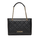 Shopping Bag Trapuntata LOVE MOSCHINO linea Quilted Nero