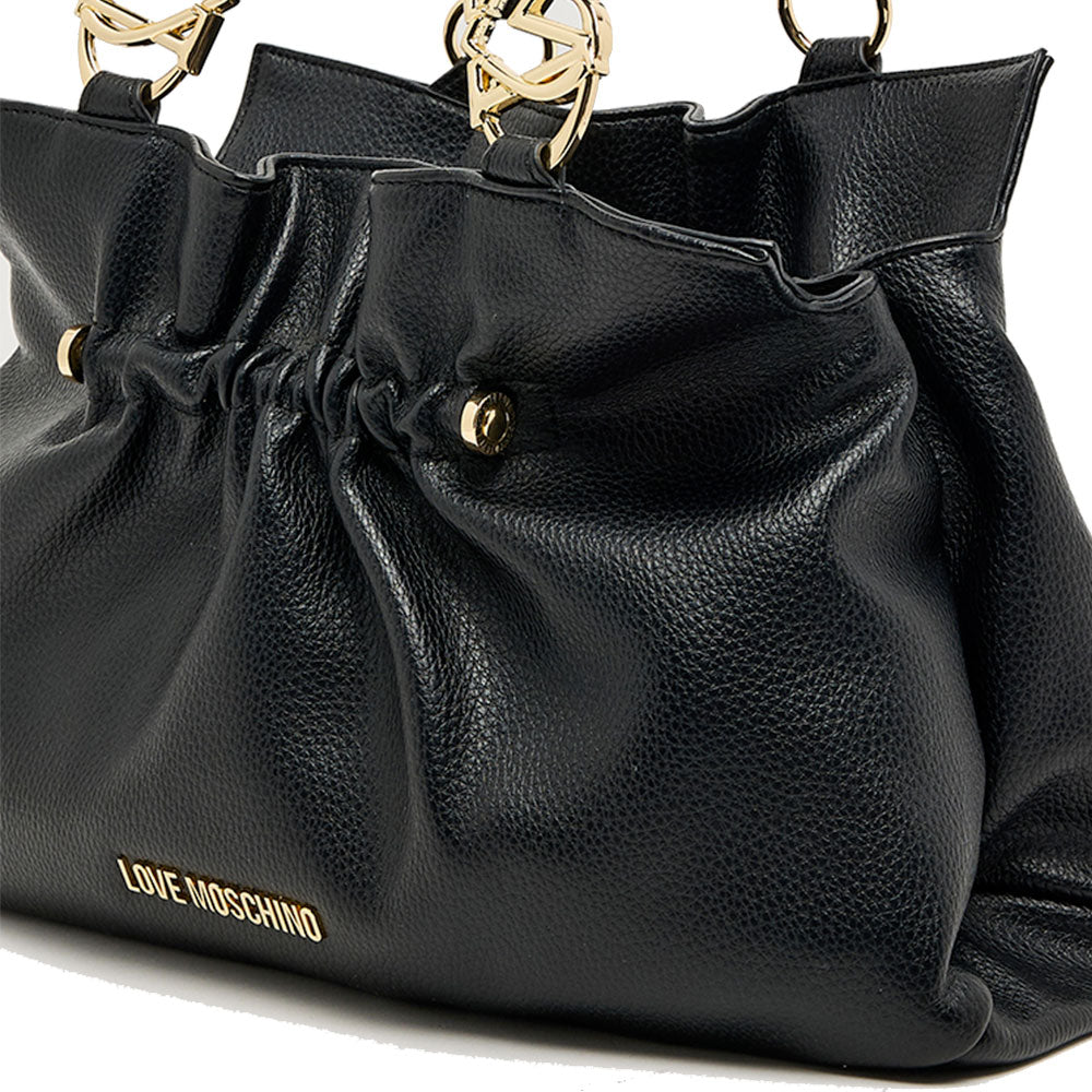 Shopping Bag Donna LOVE MOSCHINO linea Jewel Nera
