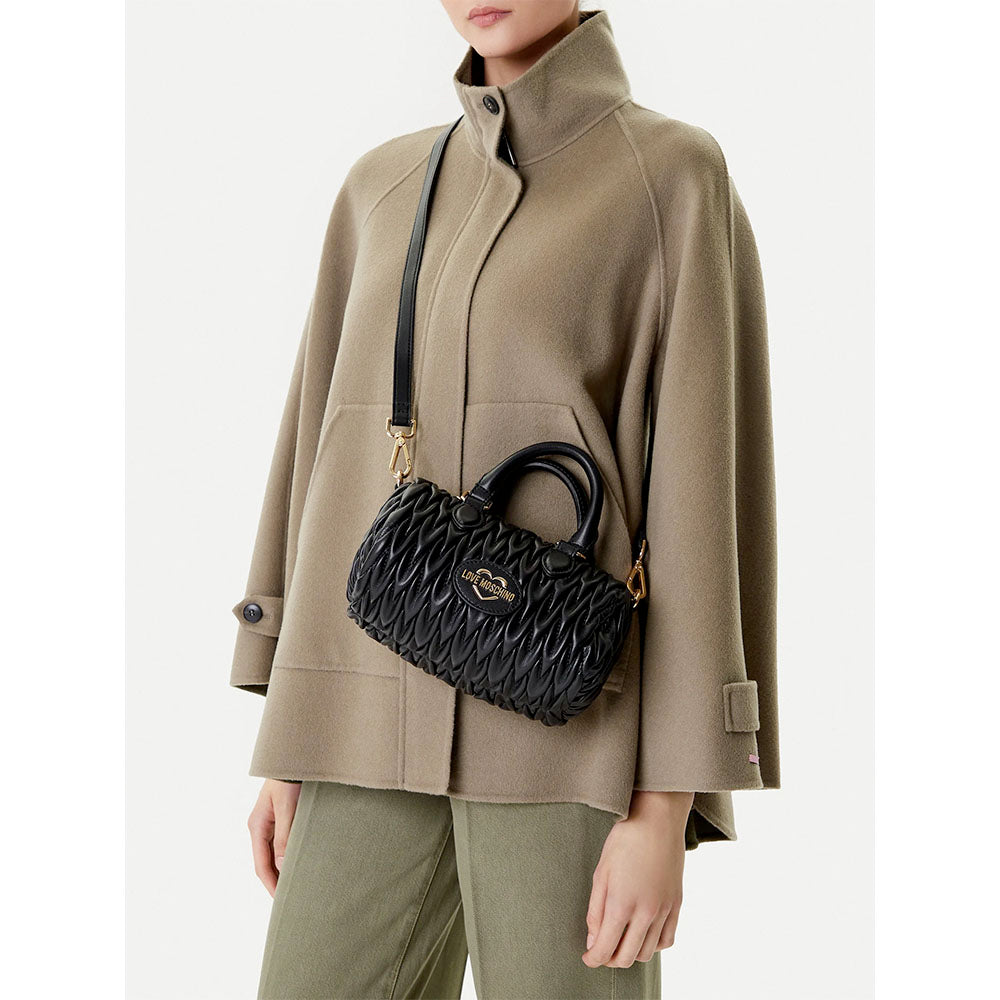 Bauletto Donna a Mano LOVE MOSCHINO Trapuntata Nero