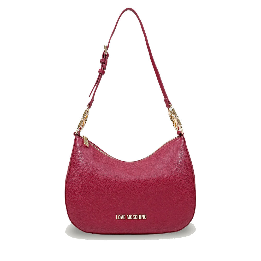 Hobo Bag Donna LOVE MOSCHINO linea Jewel Rosso Vino