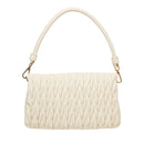 Borsa Donna a Spalla con Tracolla LOVE MOSCHINO Trapuntata Avorio