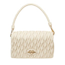 Borsa Donna a Spalla con Tracolla LOVE MOSCHINO Trapuntata Avorio