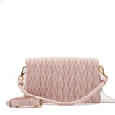 Borsa Donna a Spalla con Tracolla LOVE MOSCHINO Trapuntata Rosa Cipria