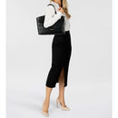 Shopping Bag Donna LOVE MOSCHINO linea Bubby Love in Ecopelle Nera