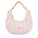 Hobo Bag Donna LOVE MOSCHINO Trapuntata Rosa Cipria