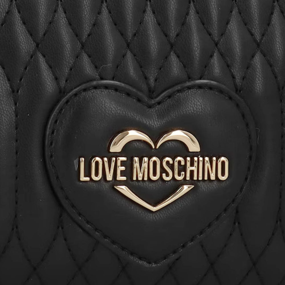 Borsa Donna a Tracolla LOVE MOSCHINO linea Bubby Love in Ecopelle Nera