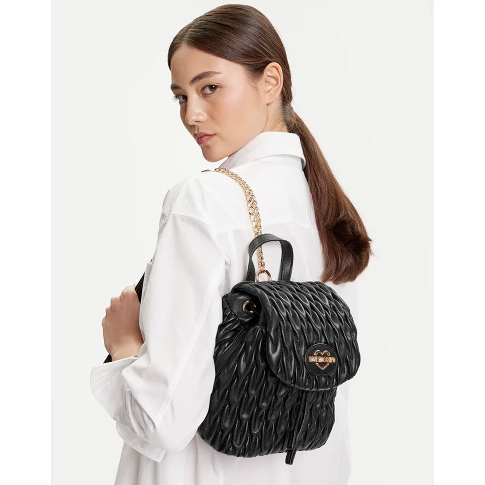 Zaino Donna LOVE MOSCHINO Trapuntato Nero