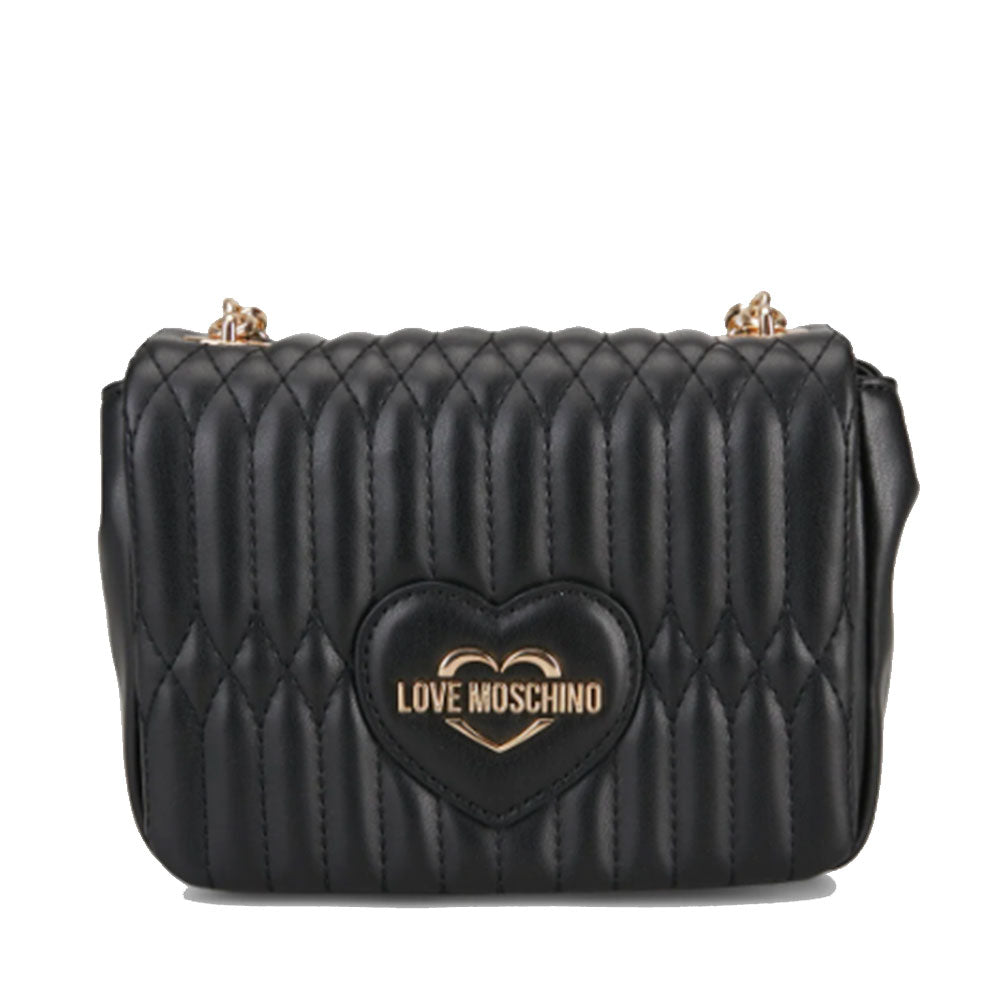 Borsa Donna a Tracolla LOVE MOSCHINO linea Bubby Love in Ecopelle Nera