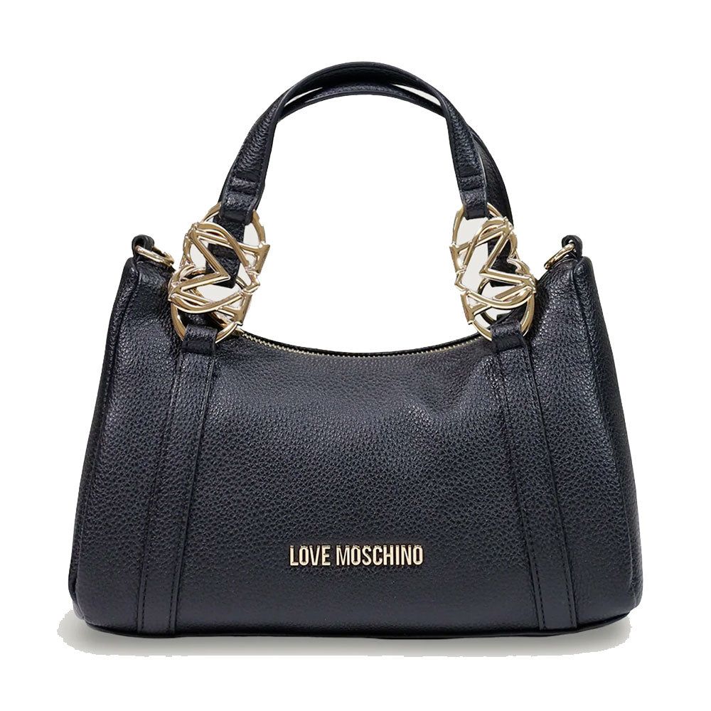 Borsa Donna a Mano LOVE MOSCHINO linea Jewel Nero