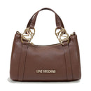 Borsa Donna a Mano LOVE MOSCHINO linea Jewel Marrone
