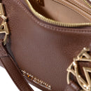 Borsa Donna a Mano LOVE MOSCHINO linea Jewel Marrone