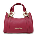 Borsa Donna a Mano LOVE MOSCHINO linea Jewel color Vino