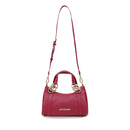 Borsa Donna a Mano LOVE MOSCHINO linea Jewel color Vino