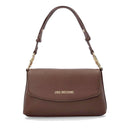 Borsa Donna a Spalla LOVE MOSCHINO linea Jewel Marrone