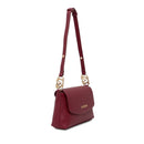 Borsa Donna a Spalla LOVE MOSCHINO linea Jewel Rosso Vino