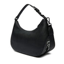 Hobo Bag Media LOVE MOSCHINO linea Giant Logo colore Nero con Logo Canna di Fucile