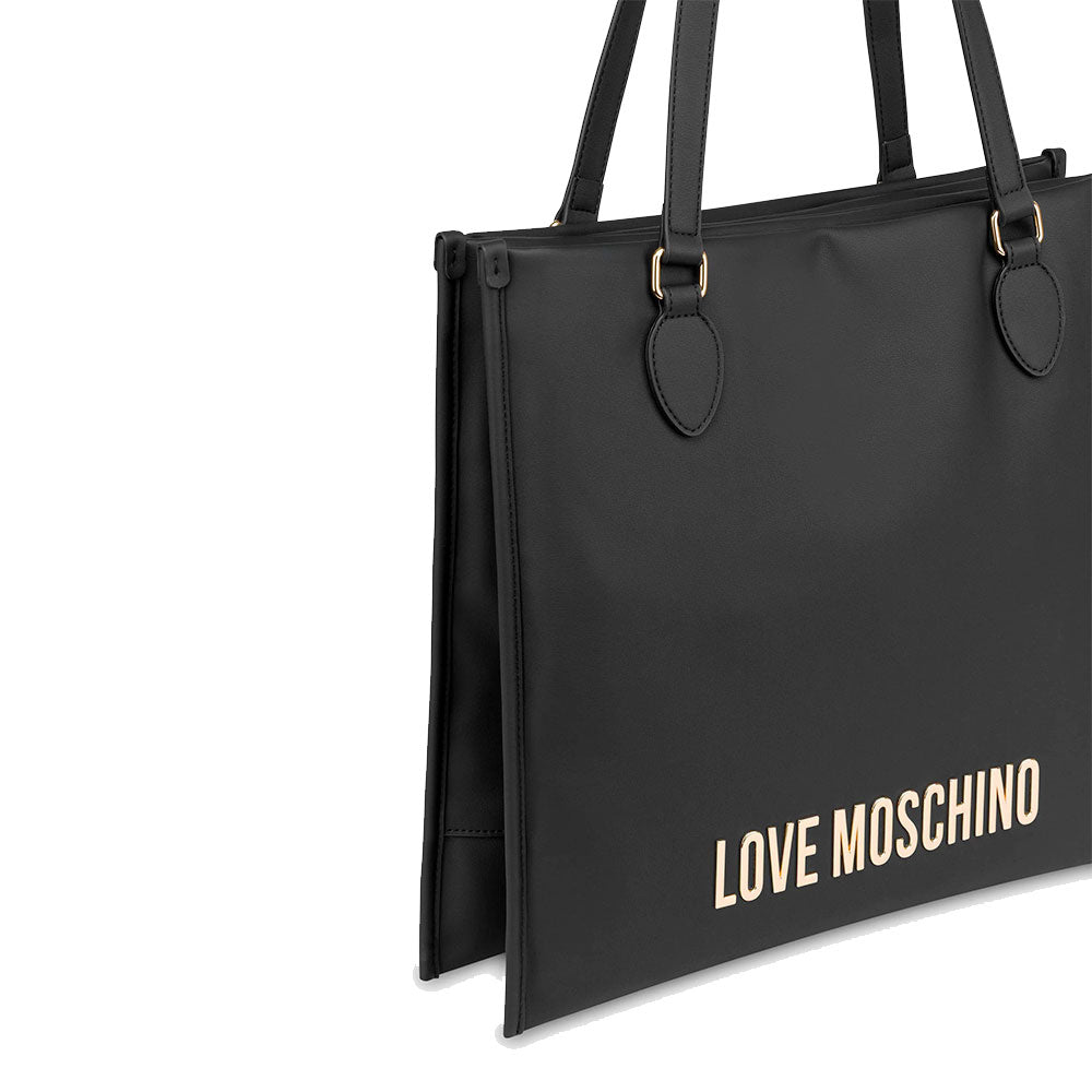 Shopping Bag Verticale LOVE MOSCHINO linea Bold Bag colore Nero