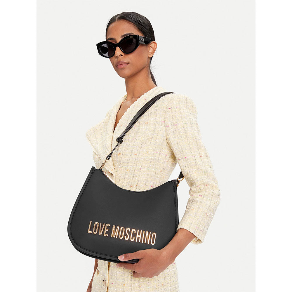 Hobo Bag Large Donna LOVE MOSCHINO linea Bold Bag colore Nero