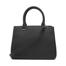 Borsa Donna a Mano LOVE MOSCHINO linea Bold Bag colore Nero e Nikel